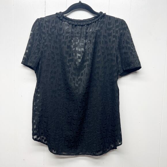 Ann Taylor Lace Workwear Office Career Party Elegant Classic Womens Top Medium - Picture 6 of 12